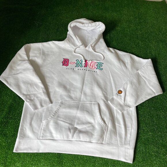 Bel-Air Athletic Will Smith & DJ D-Nice Long Sleeve Hoodie Sweatshirt Size XL - Picture 1 of 14